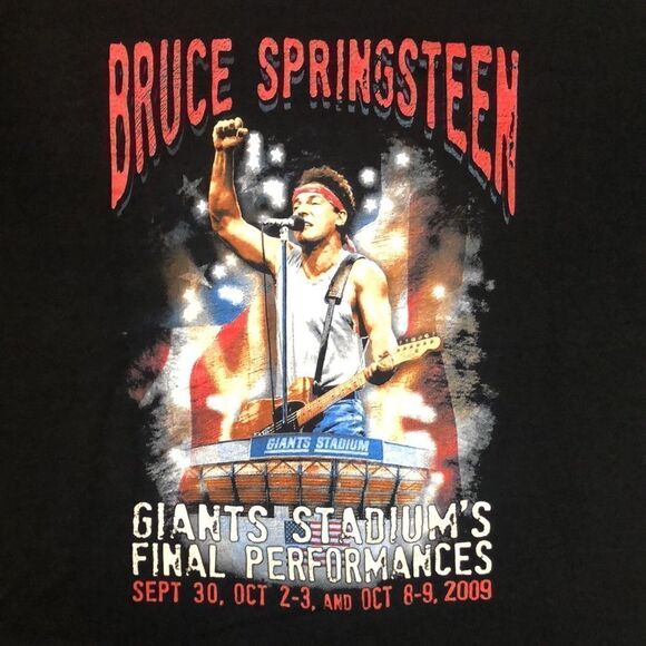 Bruce Springstein Vintage Giants Stadium Final Performances T | Size-sided | XL - Picture 2 of 5